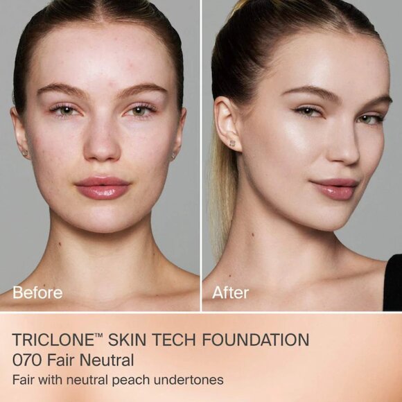 NIB ✅ HAUS #070 FAIR NEUTRAL Triclone Skin Tech Medium Coverage Foundation ⭐ NIB - Picture 3 of 8